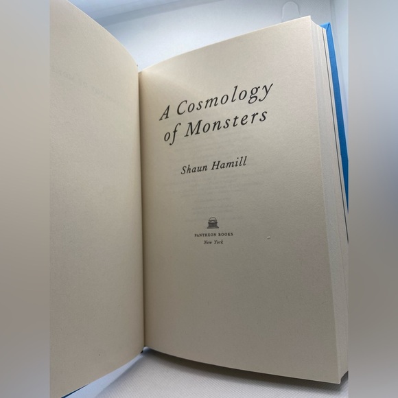 📚 3/$15 A Cosmology of Monsters by Shaun Hamill Hardcover Book w/o Book Jacket - Picture 5 of 5